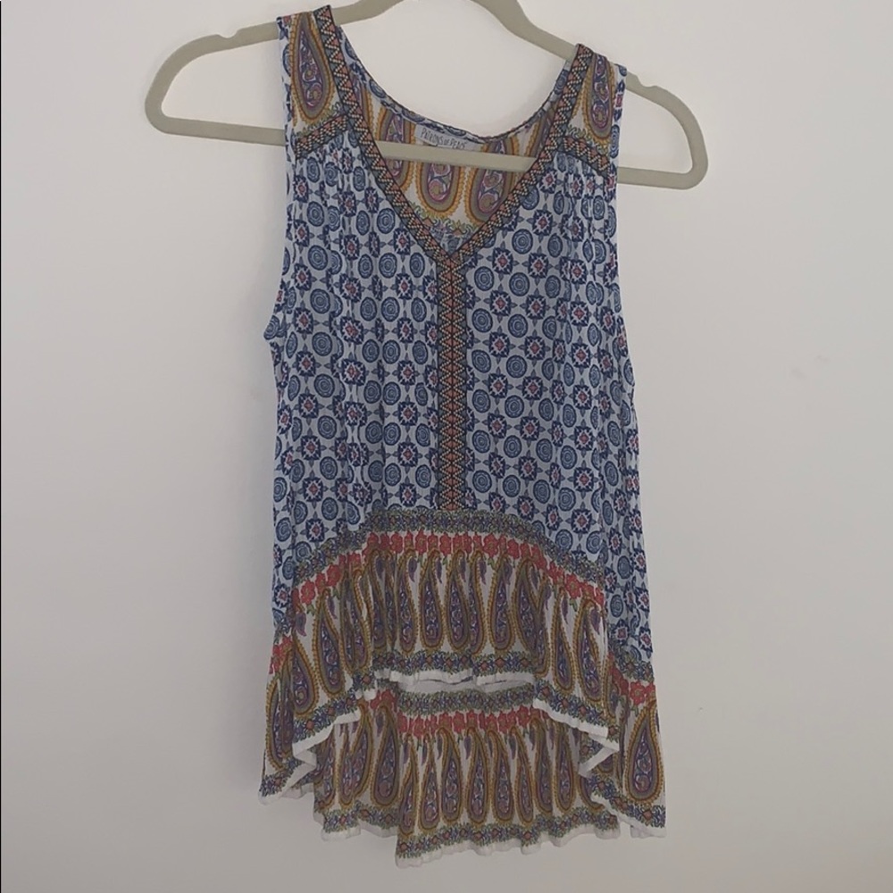 Pattern Tank Top